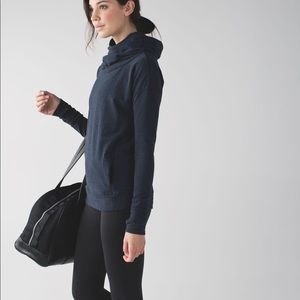 Lululemon Stress Less Hoodie Blue Size 6